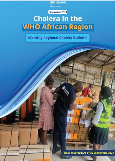 Monthly Regional Cholera Bulletin: September 2024